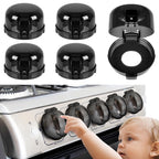 Stove Knob Covers, Universal 5-Pack Gas Stove Knob Covers for Child