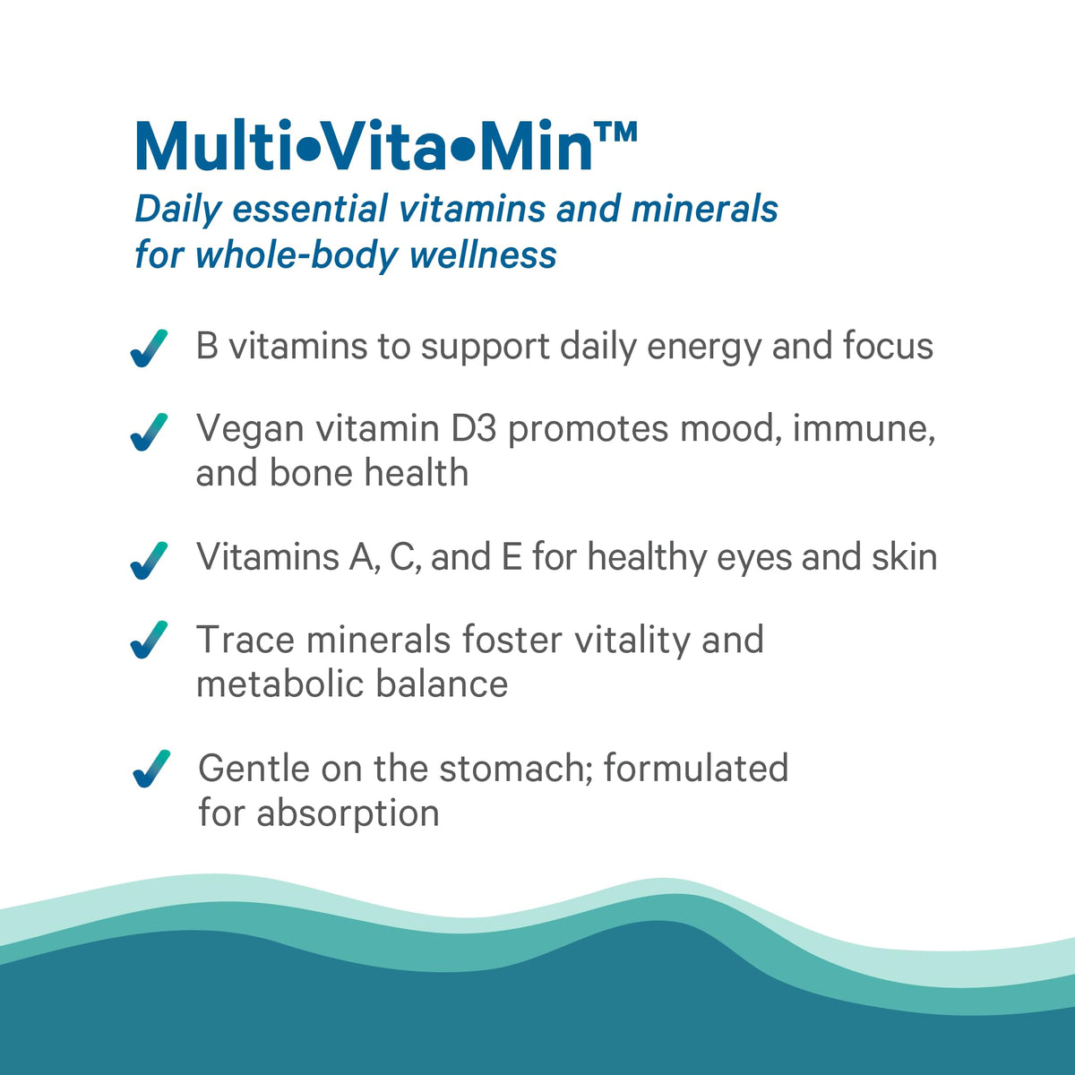 PURE SYNERGY Multi·Vita·Min for Men and Women (60 Tablets)