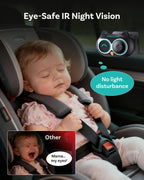 OTTOCAST Baby Car Camera 2026,Wireless CarPlay Adapter (No Android Support)