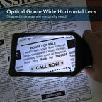 Buy now MAGNIPROS Patented 6X Large Magnifying Glass with Light | 3 Color Light Modes | Anti-Glare Lens & Stepless Dimmable LEDs | Perfect for Reading Fine Print & Inspection - Ideal for Seniors & Low Vision at indiglob india