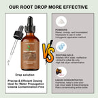Root Drops,Liquid IBA Rooting Hormone for Cuttings,Rooting Vitamins Propagation Drops for Faster Roots &Less Shock Works in Water,Soil,LECA for All Indoor Houseplants Like Pothos,Monstera,Philodendron