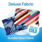 Reusable Ice Packs for Lunch Box and Coolers, Soft Flexible BPA Free 2 Pack