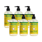 Buy now MRS. MEYER'S CLEAN DAY Hand Soap, Made with Essential Oils, Honeysuckle, 12.5 fl. oz - Pack of 6 at indiglob india
