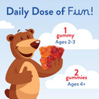 Buy now L'il Critters Gummy Vites Daily Kids Multivitamins Assorted Fruit Flavors for Ages 2+ Toddlers & Kids, Gummy Vitamin with Vitamin C and D, 95-190 Day Supply, 190 Gummies at indiglob india