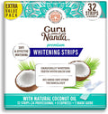 Buy now GuruNanda Teeth Whitening Strips - 7-Day Treatment with Non-Slip, Dry Strip Technology - Whitening Designed with Care for a Brighter Smile 32 Count (Pack of 1) at indiglob india