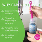 Dapple Baby - Breast Pump Cleaning Kit, 3 Brushes - 3oz Soap, 10ct Wipes