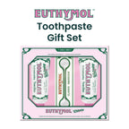 EUTHYMOL Whitening Toothpaste Gift Set | 3.7 oz*2 + Squeezer Set