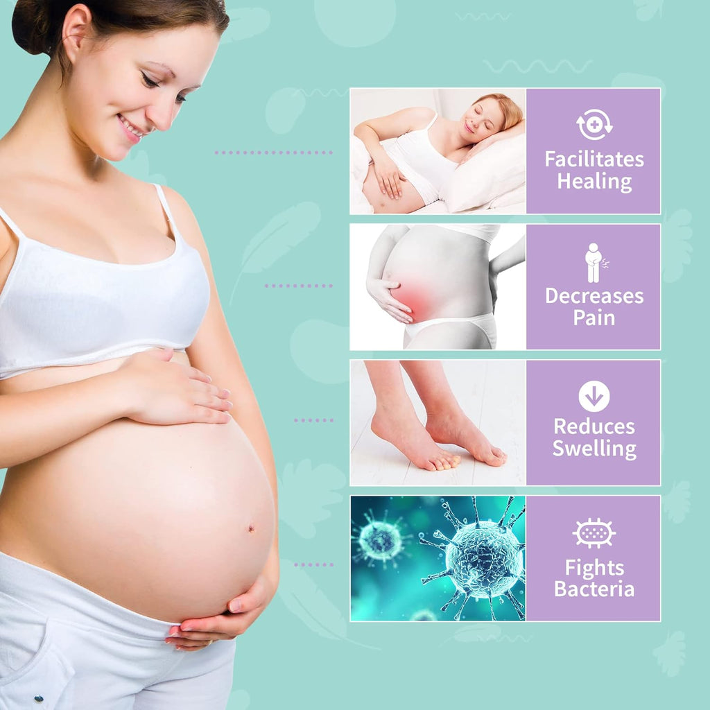 Buy now Mama & Wish Witch Hazel Pad Liners for Postpartum Care (24 Count) | Full-Length Cooling Perineal Pads Liner | Postpartum Essentials | Ice Pads Postpartum Liner - Witch Hazel Pads for Postpartum Care at indiglob india