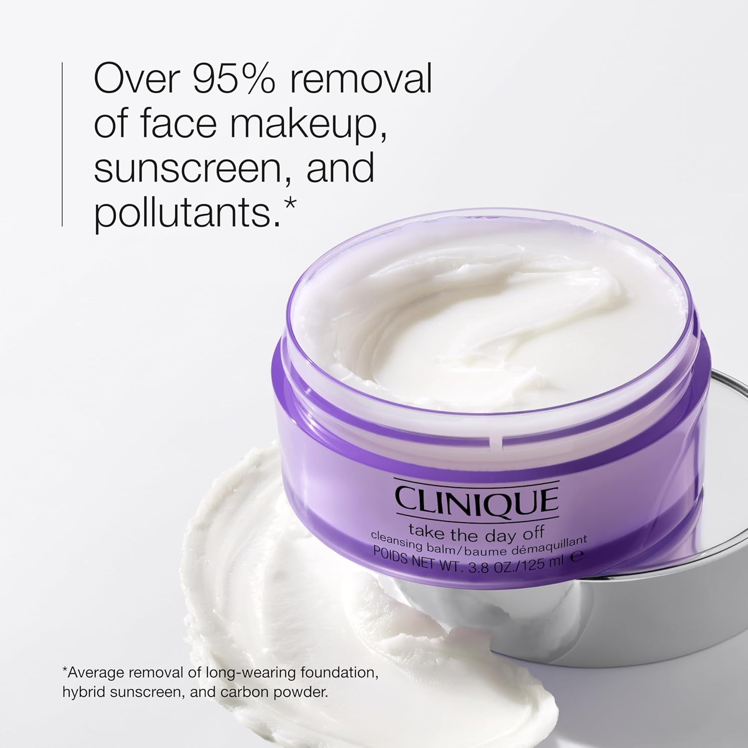 Buy now Clinique Take The Day Off Cleansing Balm Makeup Remover | Dissolves Face + Eye Makeup and Sunscreen | For All Skin Types at indiglob india