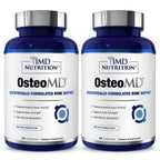 1MD Nutrition OsteoMD for Comprehensive Support - Supplement for Women and Men - Promote Density w/Vitamin D - Hydroxyapatite w/Vitamin D3 & K2-90 Capsules