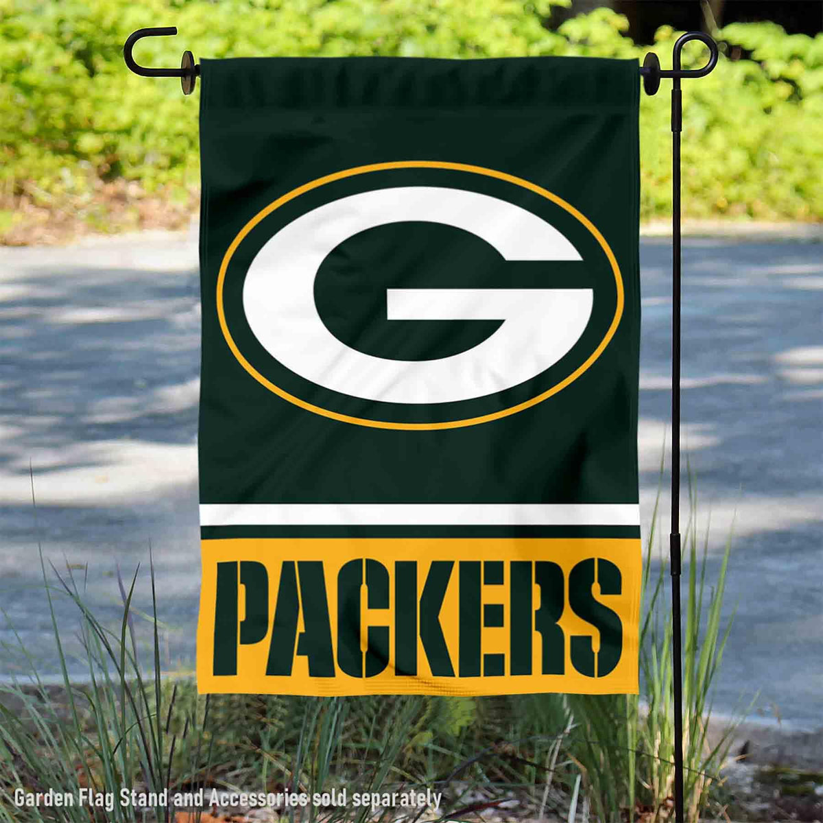Green Bay Packers Double Sided Garden Flag