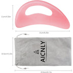Buy now AICNLY Large Gua Sha Massage Tool, Lymphatic Drainage Massager, Muscle Scraping Massage Tools, Body Sculpting Anti Cellulite Tools for Man and Women (Pink) at indiglob india