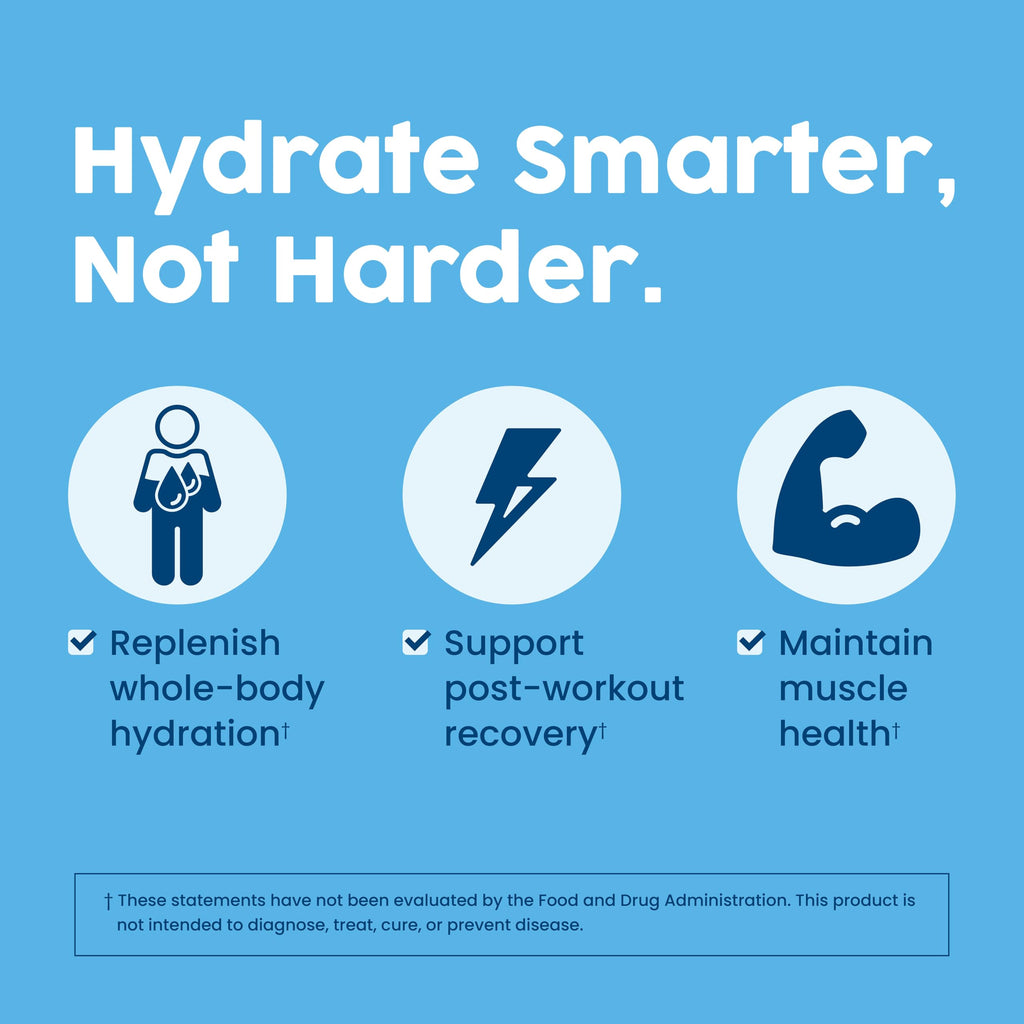 NativePath Hydrate Electrolyte Stick Packs Variety Pack, 30 Count