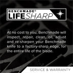 Buy now Benchmade - Bugout Outdoor EDC Folding Knife, Slim, Lightweight, Drop-Point Blade, Carbon Fiber (535BK-2) at indiglob india