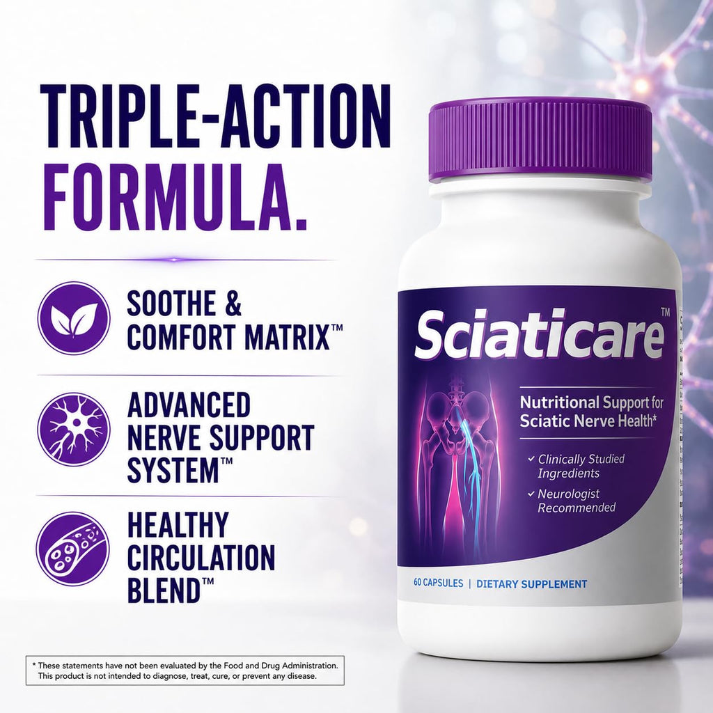 Vita Sciences Sciaticare Daily Wellness Supplement - 60 Capsules