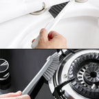 12 Pcs Crevice Cleaning Brush, Straw Brush for Bathroom, Kitchen and Window