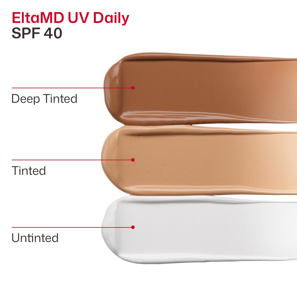 EltaMD UV Daily Face Sunscreen Moisturizer, Zinc Oxide, SPF 40 and SPF 50 | Hydrates and Protects Dry Dehydrated Skin, Lightweight, No White Cast, Dermatologist Recommended, Available in Three Tints