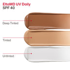 EltaMD UV Daily Face Sunscreen Moisturizer, Zinc Oxide, SPF 40 and SPF 50 | Hydrates and Protects Dry Dehydrated Skin, Lightweight, No White Cast, Dermatologist Recommended, Available in Three Tints