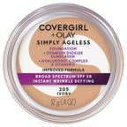 Buy now COVERGIRL+OLAY Simply Ageless Instant Wrinkle-Defying Foundation, 210 Classic Ivory, 0.44 Fl Oz (Pack of 1) at indiglob india