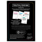 Truth or Drink Party Game by Cut I As Seen on TikTok, YouTube, and Snapchat | 410 Hilarious Questions | Ages 21+ | 2+ Players I Fun Games for Adults