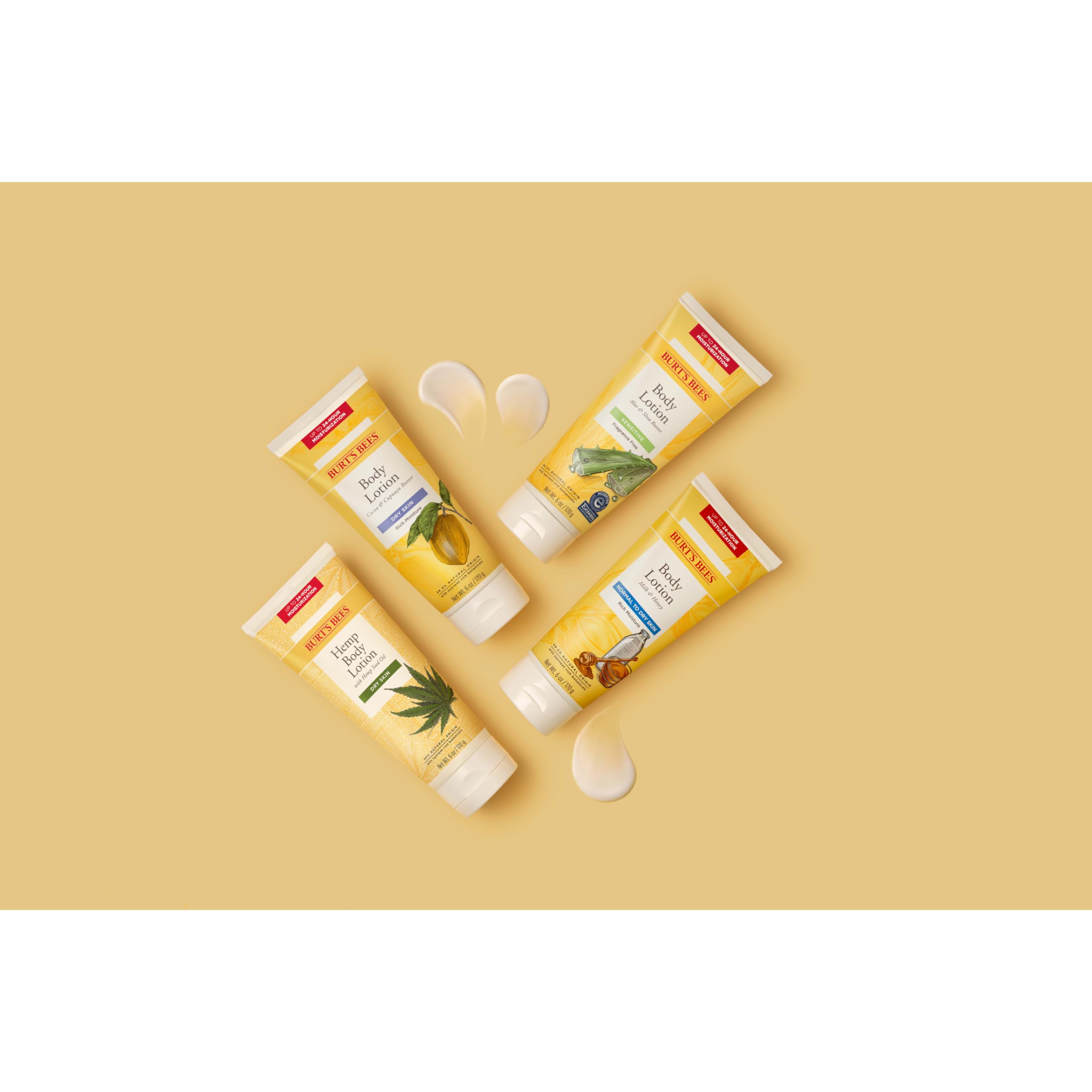 Buy now Burtâ€™s Bees Butter Body Lotion for Dry Skin with Cocoa & CupuaÃ§u, 6 Oz (Package May Vary) at indiglob india