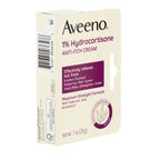 Aveeno Maximum Strength 1% Hydrocortisone Anti-Itch Cream, Triple Oat, Aloe & Vitamin E For Itch Relief From Eczema, Psoriasis, Insect Bites, Poison Ivy, Oak & Sumac & Detergents, 1 oz, 2 Pack