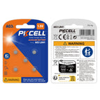 PKCELL LR41 Button Batteries 5 Pack, LR41 Battery AG3 Battery