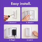 Outlet Cover Box Outlet Covers Baby Proofing Child Proof Lock