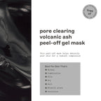Buy now FREEMAN Pore Clearing Volcanic Ash Peel-Off Gel Facial Mask, Deep Cleansing, Removes Dirt From Pores, Not Over-Drying, Easy-to-use, For Men, 6 fl.oz./175 mL Tube at indiglob india