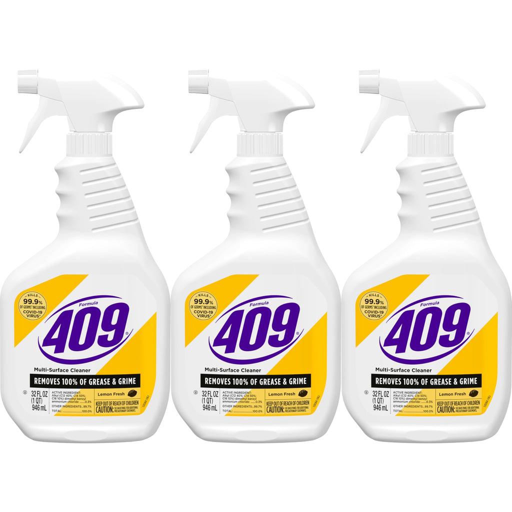 Formula 409 Multi-Surface Cleaner, Lemon Fresh, 32 fl. oz., 3 Pack