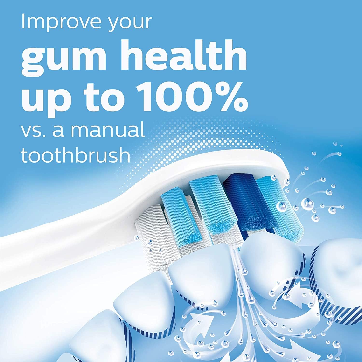 Buy now Philips Sonicare ProtectiveClean 5100 Rechargeable Electric Toothbrush, with Pressure Sensor, 3 Cleaning Modes, SmarTimer and QuadPacer, 14-Day Battery Life, Travel Case, White, Model HX6857/11 at indiglob india
