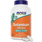NOW Foods Selenium 200 mcg VCaps, 180 ct