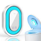 Smart Toilet UV-C Sanitizing &Odor-Control System - Automatic Toilet Cleaner Chemical-Free Deodorizer with Safety Sensor & Long-Life Rechargeable Battery