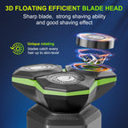 Electric Razor for Men with Magnetic Detachable Head