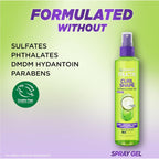 Buy now Garnier Fructis Style Curl Shape Defining Spray Gel for No Frizz, 8.5 Fl Oz, 3 Count (Packaging May Vary) at indiglob india