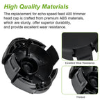 Speed Feed 400 Trimmer Head Cap and Spring Kit for Echo, Trimmer Replacement Spool Cap Covers Compatible with Echo SRM-225, SRM-230, PAS-225 Trimmer Heads, Echo Weed Eater Parts X472000070, 2 Pack