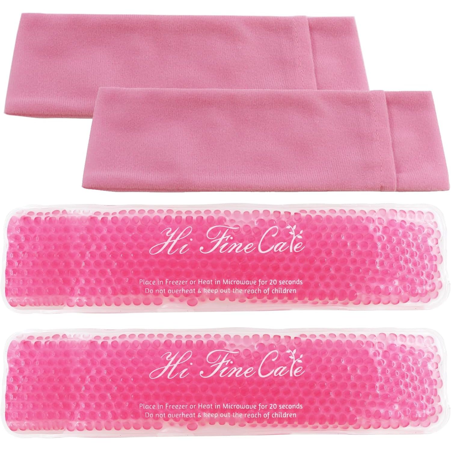 Buy now Perineal Cooling Pad, Postpartum Cold Packs Gel Bead Ice Pack Cold Therapy for Women After Pregnancy and Delivery, 2 Ice Pack and 2 Cover (Pink) Pink at indiglob india