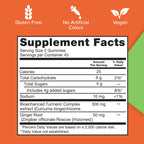 Qunol Turmeric 500mg Gummy, Ultra High Absorption Turmeric Curcumin, 90 ct | Delicious Vegan & Gluten Free Supplement that Supports Joint Health and Healthy Inflammation Response, Rich Tangerine Flavor