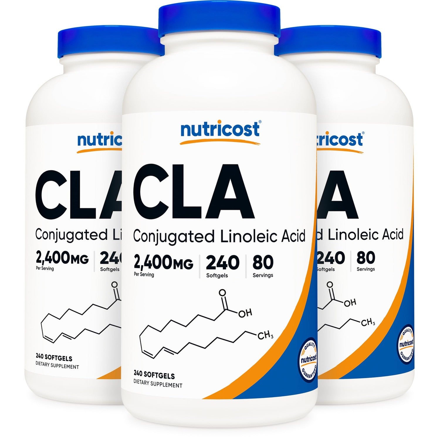 Nutricost CLA (Conjugated Linoleic Acid) 800mg, 240 Softgels