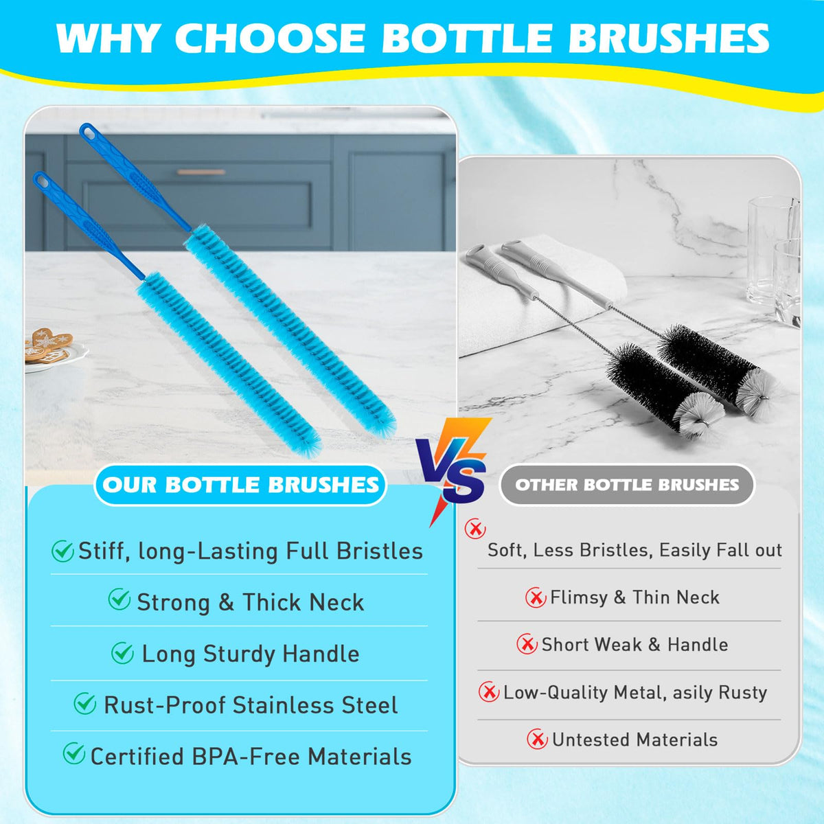 Dryer Vent Cleaner, Dryer Lint Brush Cleaning Tool Flexible Long Pipe