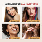 Karseell Collagen Hair Mask for Dry, Frizzy, Damaged Hair 16.90 oz | Deep Conditioning Hair Treatment Repairs, Moisturizes, Nourishing, Detangles Hair Leaving it Soft, Silky
