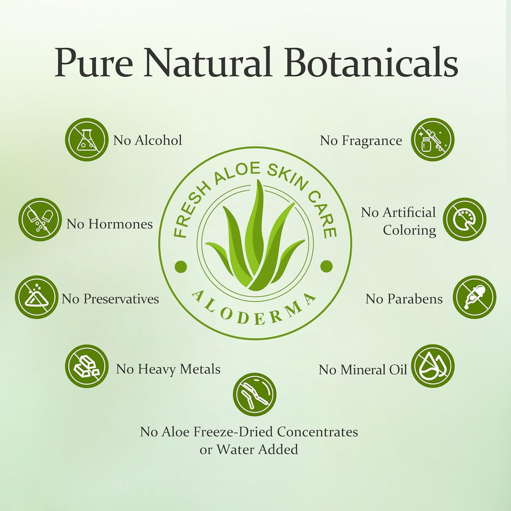 Buy now Aloderma Aloe Vera Gel Made within 12 Hours of Harvest with 96% Pure Organic Aloe Vera for Skin, Scalp, & Hair, Soothing Aloe Face Moisturizer, Multipurpose, Hydrating Aloe Gel, 7.05oz at indiglob india