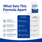 R Alpha Lipoic Acid 600mg, R-Alpha Lipoic Acid Supplement with Coconut Oil, 300 Softgels, Antioxidant Support for Cellular Energy & Healthy Nerve Function Support, Non-GMO Gluten-Free