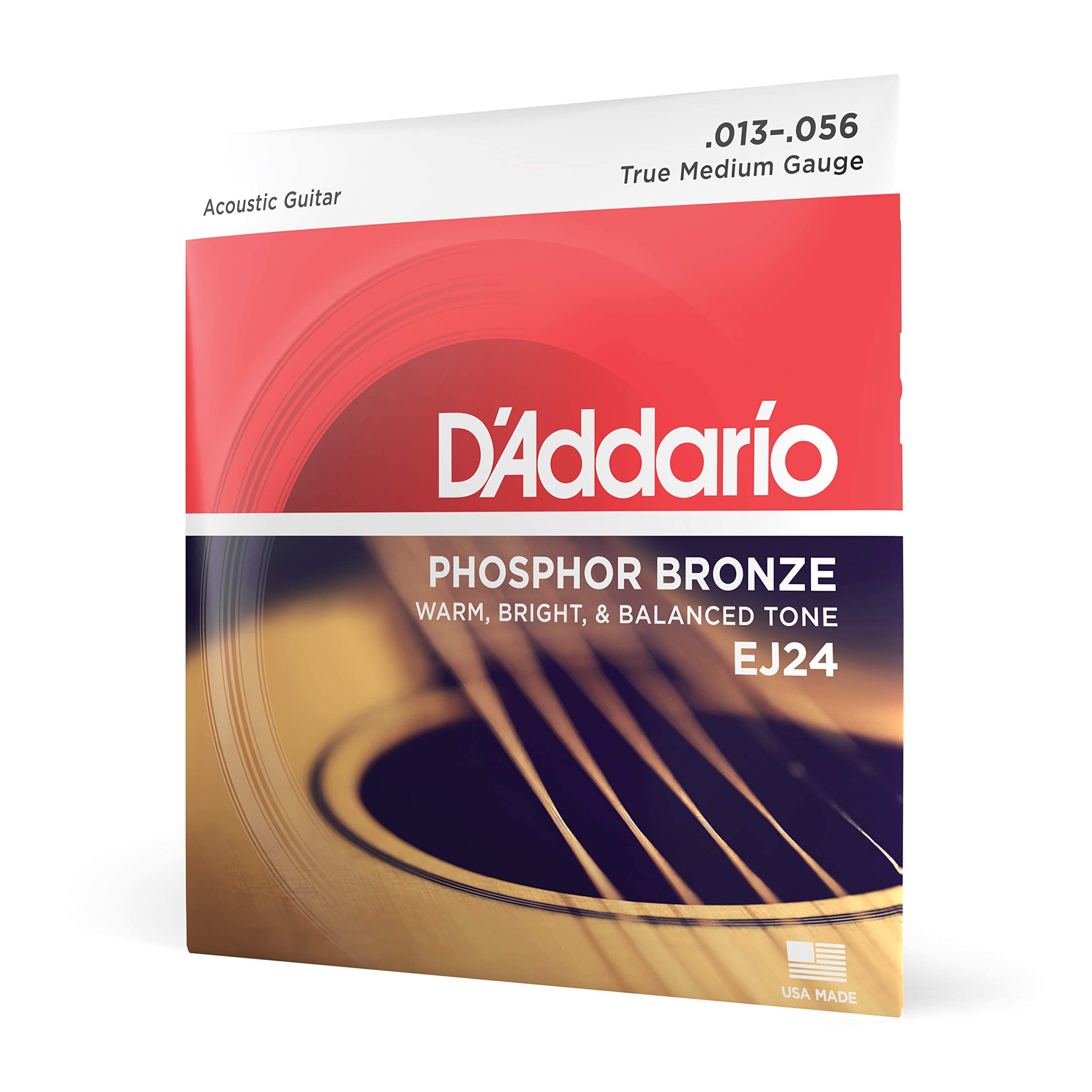 Buy now D'Addario Acoustic Guitar Strings, Phosphor Bronze, EJ42, Resophonic Medium Gauge 16-56, 6-String Set, Pack of 1 1-Pack True Medium, 13-56 at indiglob india