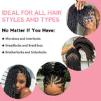 10 fl oz Braid Spray Rose Mint for Dreads, Dreadlocks, Locks Spray Rose Water for Itchy Scalp, Shine & Lightweight for Dull Hair Twists, Cornrows, Box Braids Moisturizer, Rose Water for All Hair Types