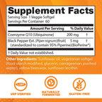 Buy now Doctor's Best High Absorption COQ10, Heart & Energy Support, USP Verified, Naturally Fermented CoQ10, Non-GMO Gluten Free, Soy Free, 60 Veggie Softgels at indiglob india