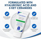 Vanicream Daily Facial Moisturizer, Face Cream with 5 Key Cermides & Hyaluronic Acid, 3 Fl Oz, Formulated Without Common Irritants for Sensitive Skin, Lightweight, Non-Greasy Hydration