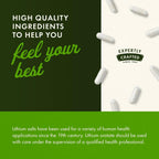 Buy now Swanson Lithium Orotate Antioxidant Mood Emotional Wellness Behavior Memory Support Supplement 5 mg 60 Veggie Capsules (Elemental Lithium) at indiglob india