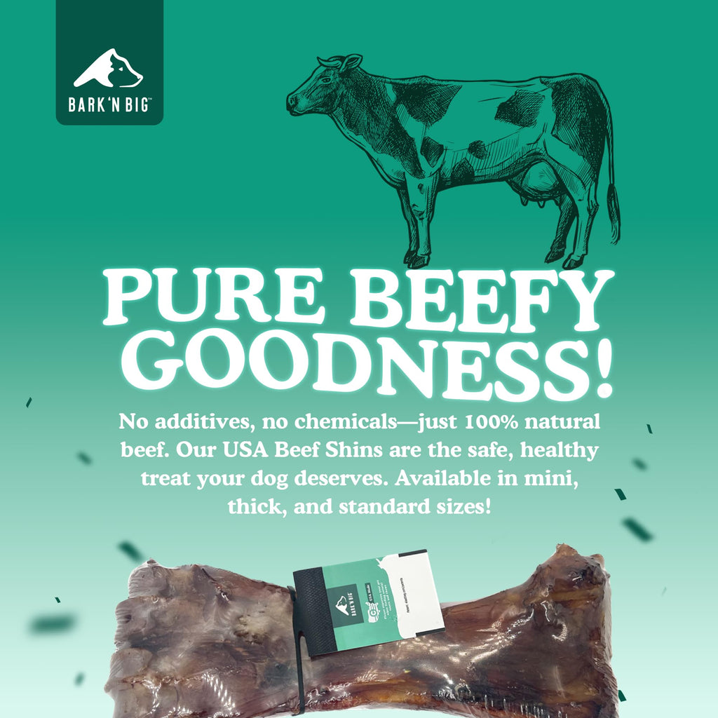 Beef Shin Bone Large Dogs Smoked Marrow Chew