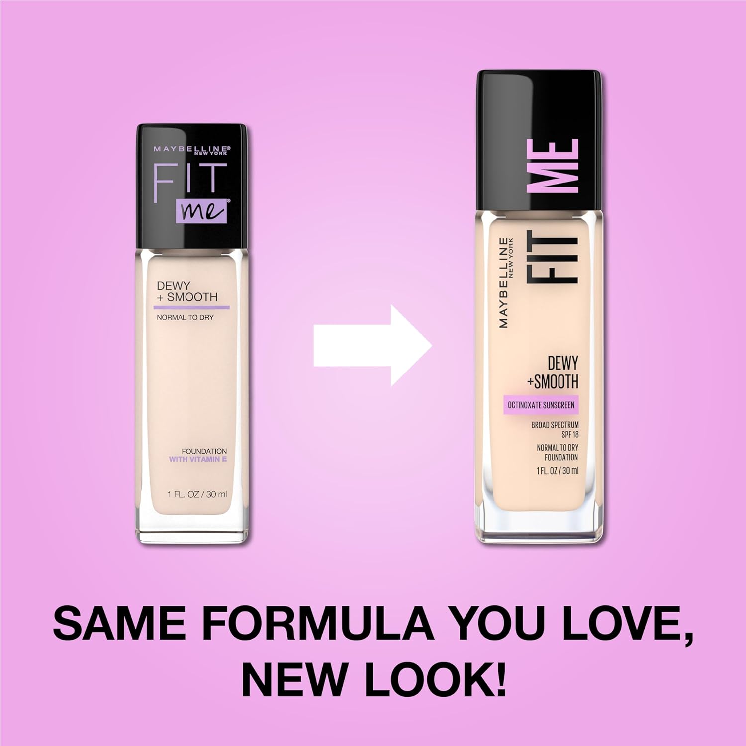 Buy now Maybelline Fit Me Dewy + Smooth Liquid Foundation Makeup, Fair Porcelain, 1 Count (Packaging May Vary) at indiglob india